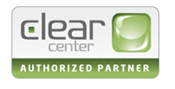 clear center logo